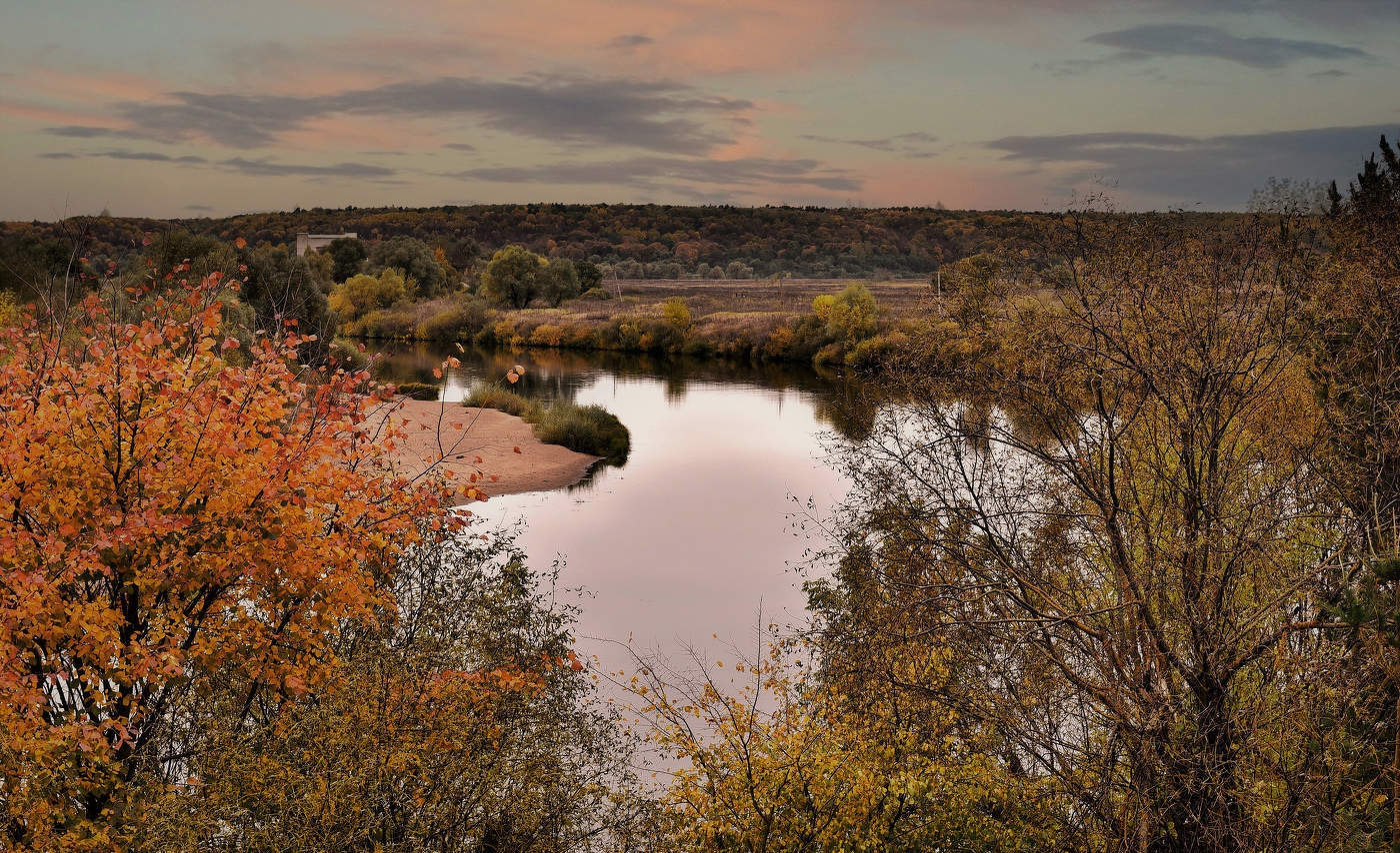 Розовый вечер.