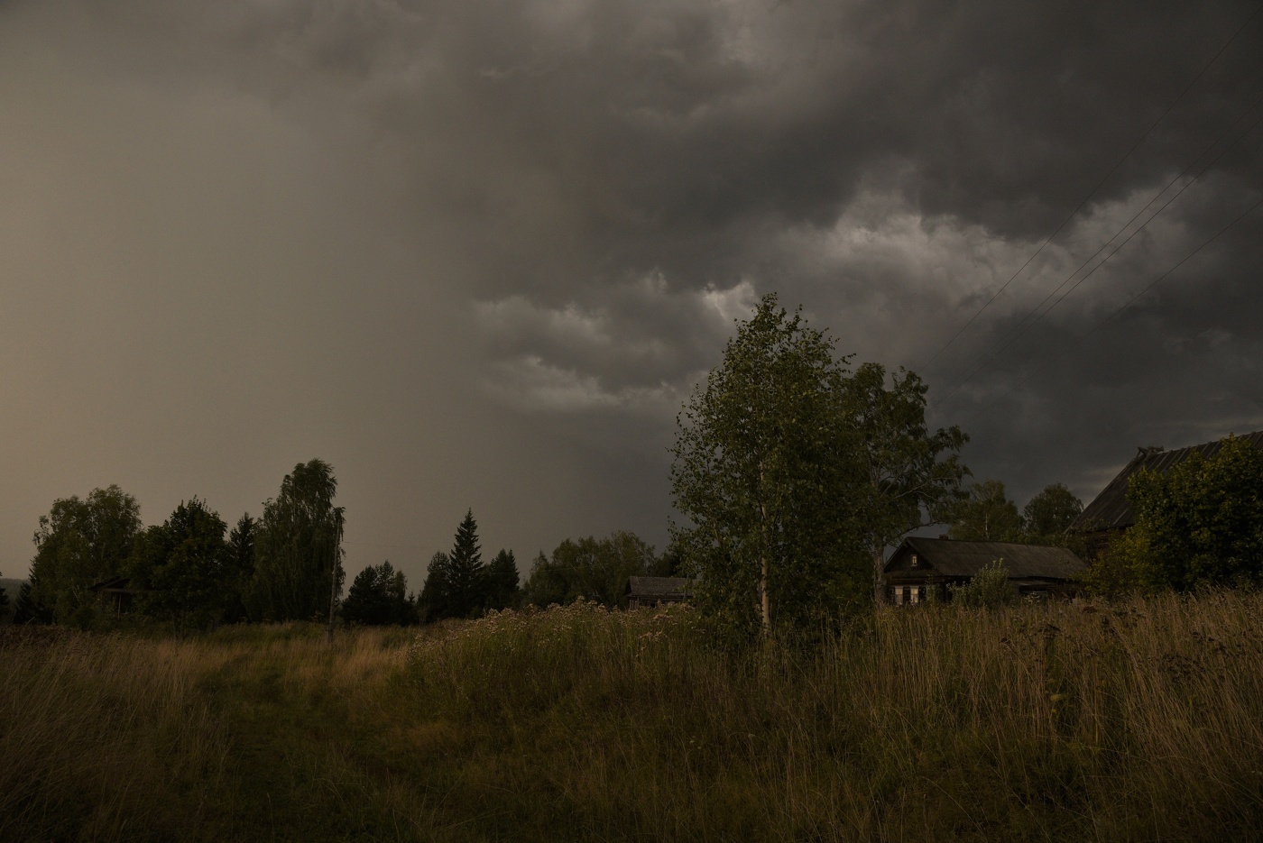 Перед грозой ...