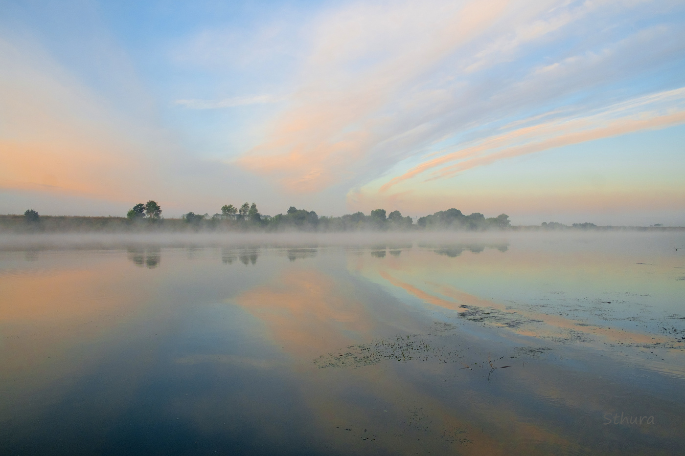 Утренние облака.