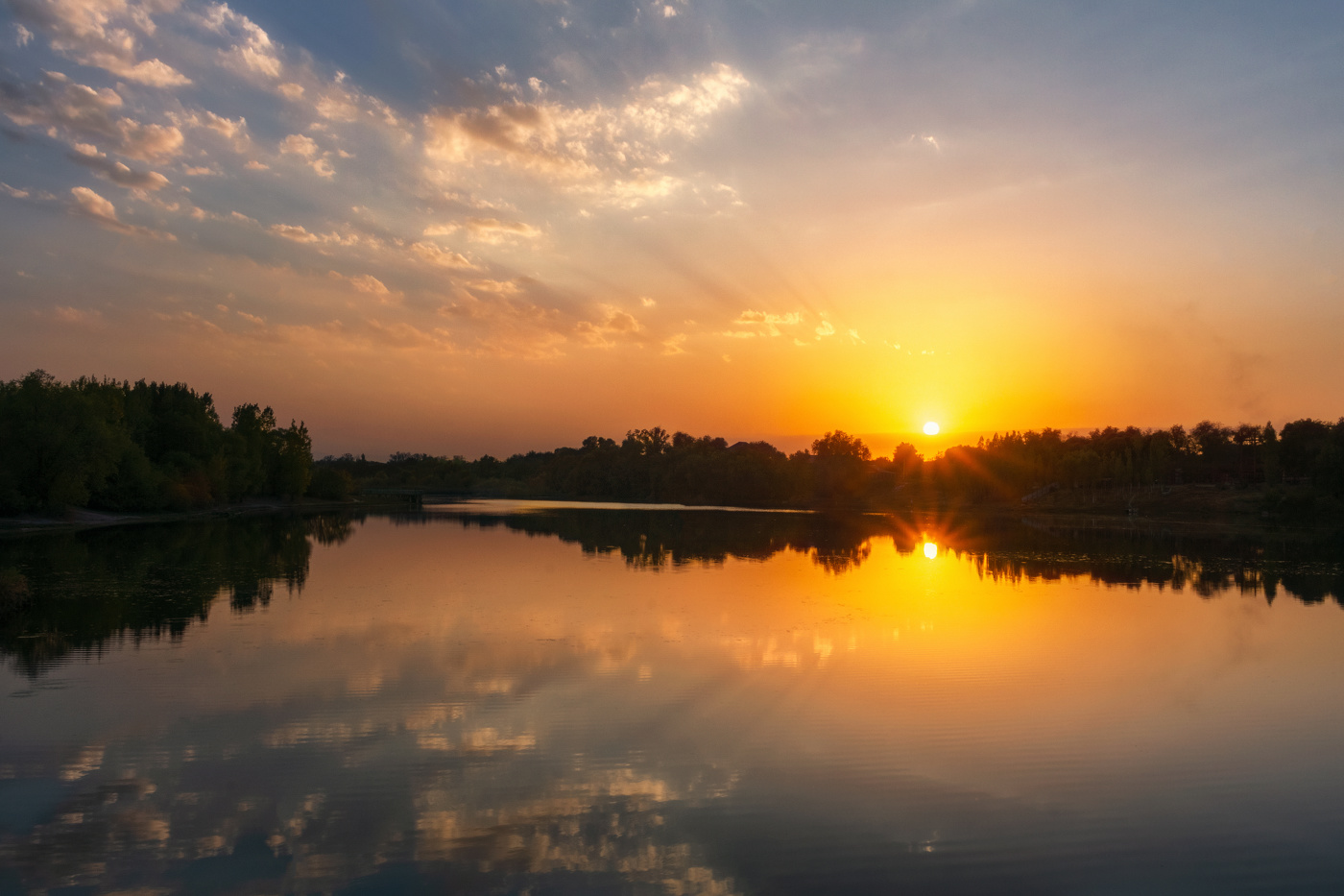 Провожая закат...