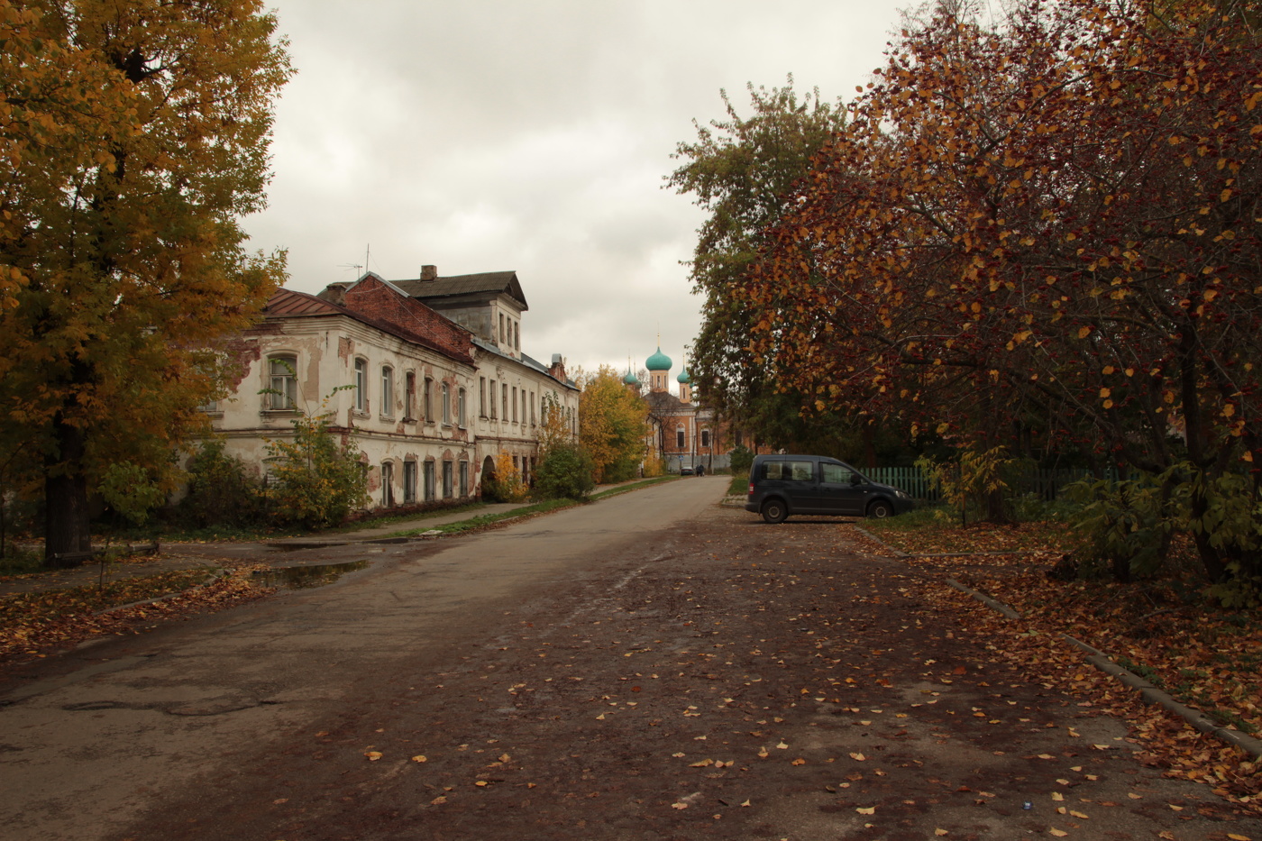 Осень в маленьком городе