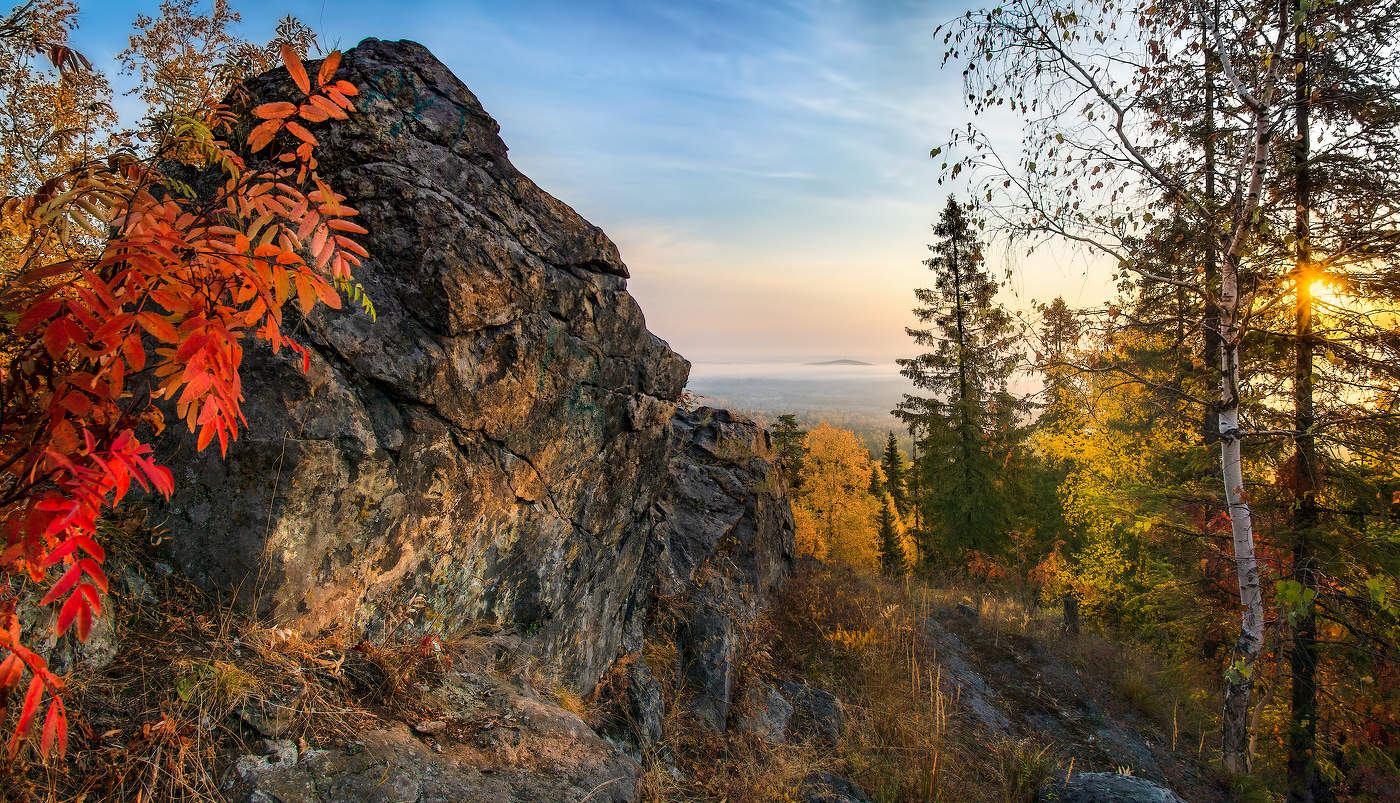 Осенние скалы