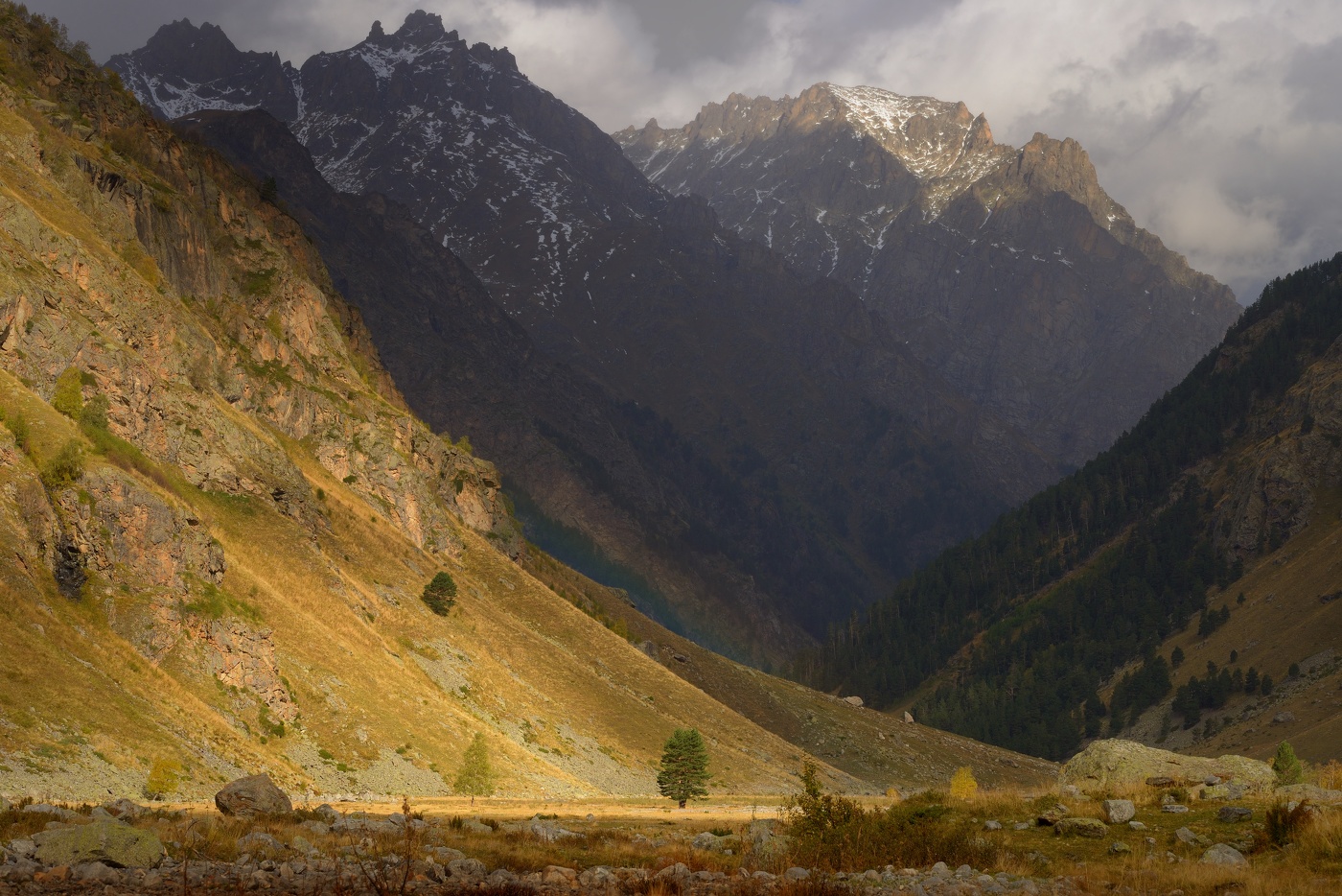 Утро в горах