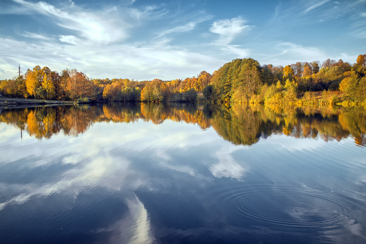 Осенняя тишина.