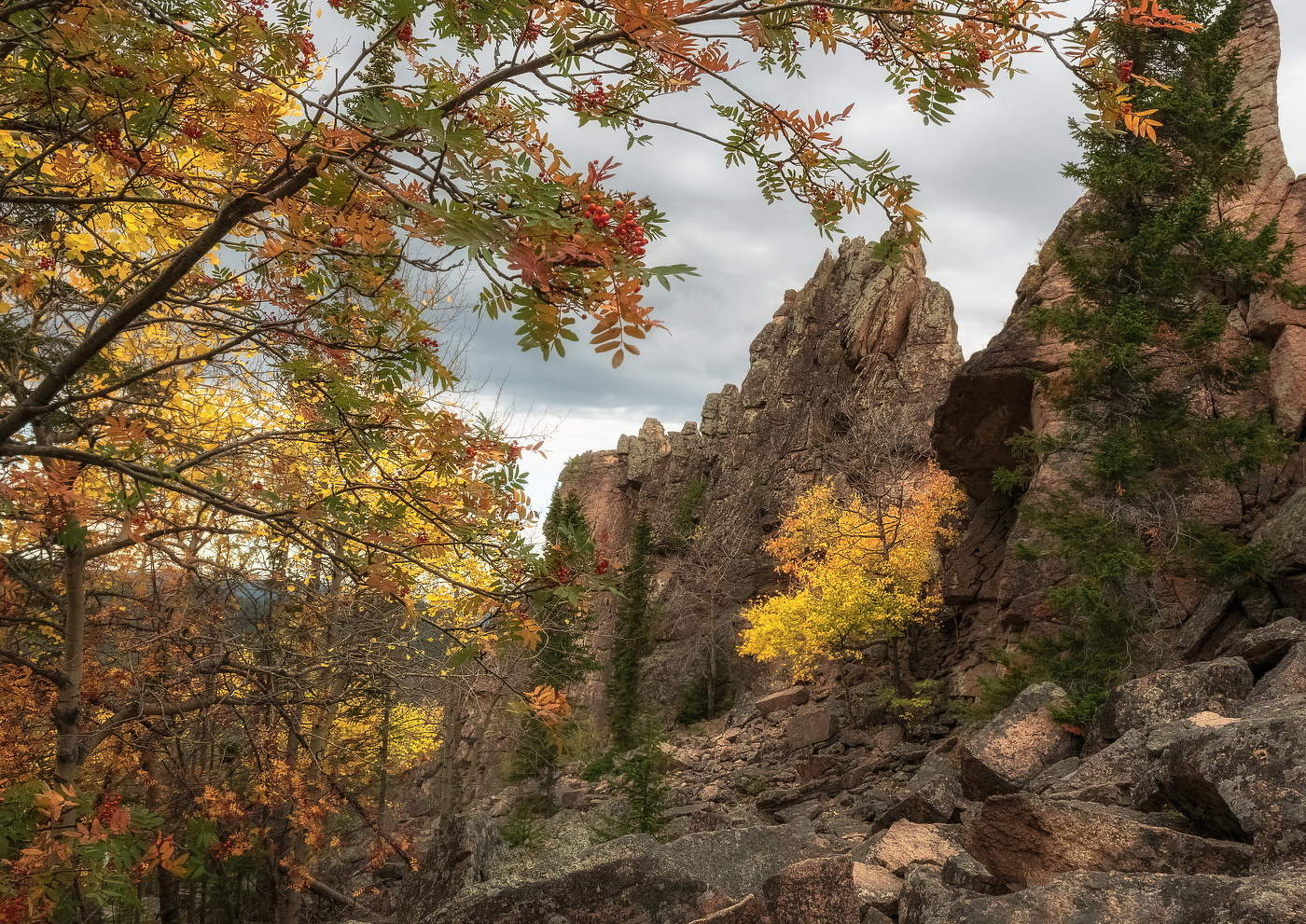 Осень на Столбах