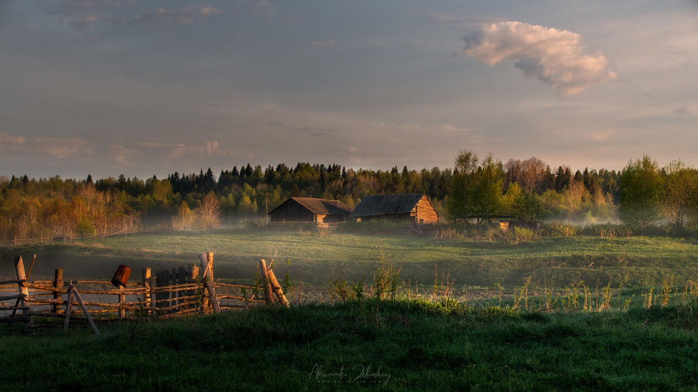 Деревенский этюд