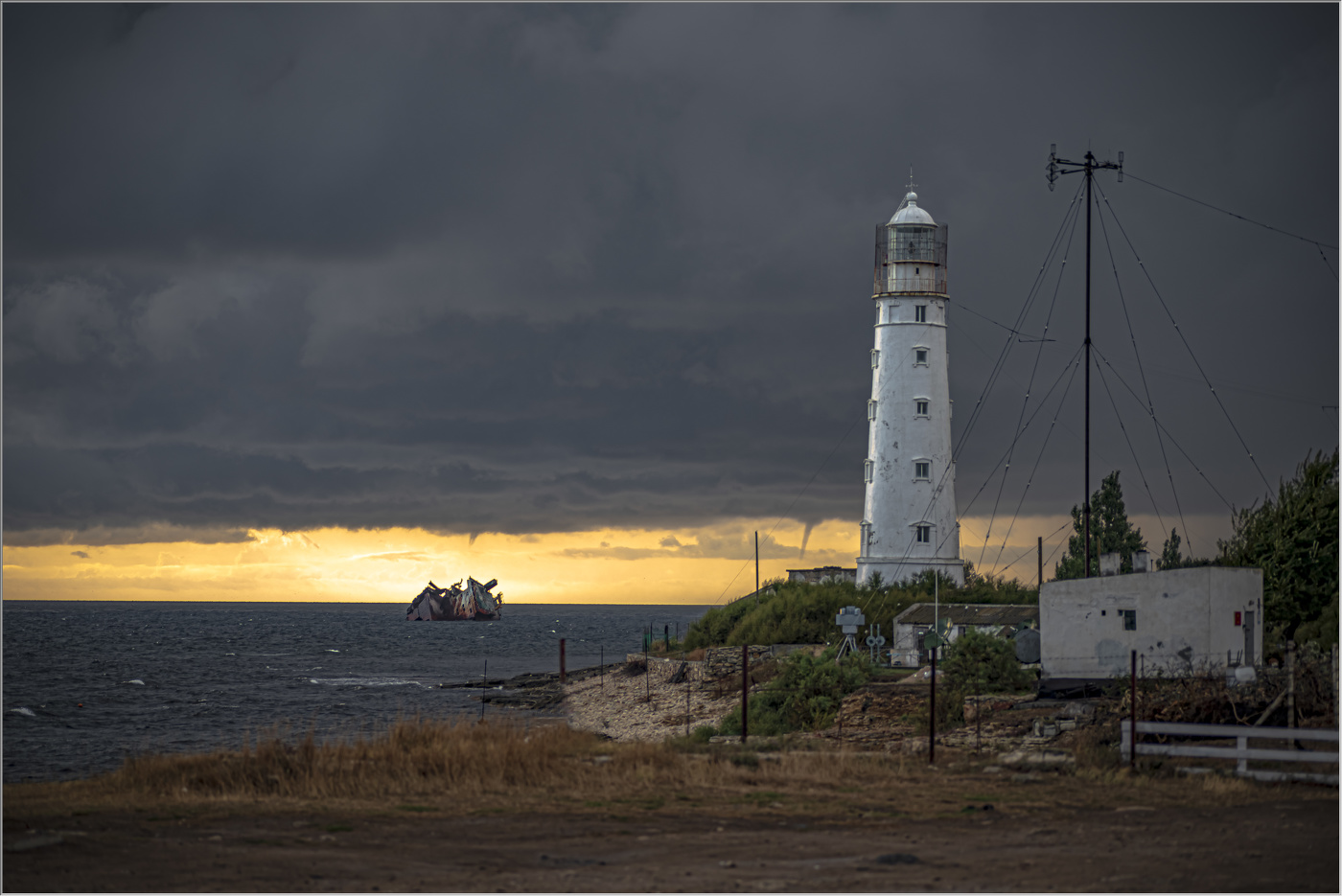 В нашу гавань заходили корабли