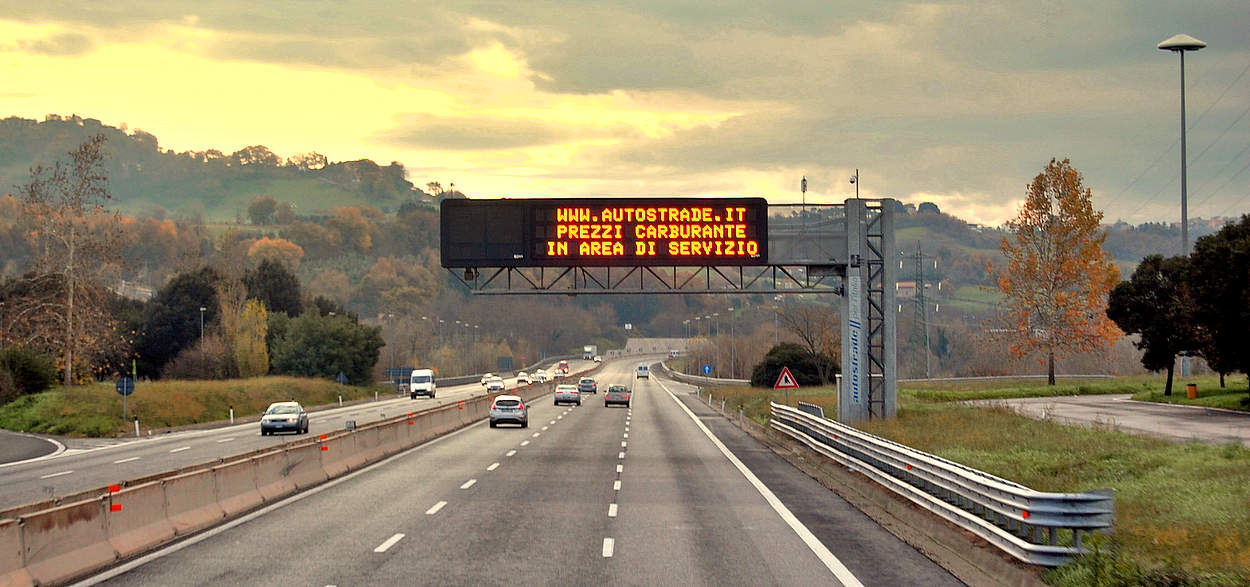 Осень вдоль дорог Италии