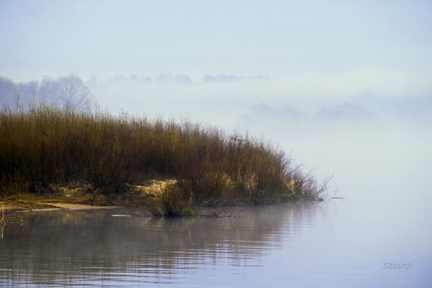 Туман на Оке.