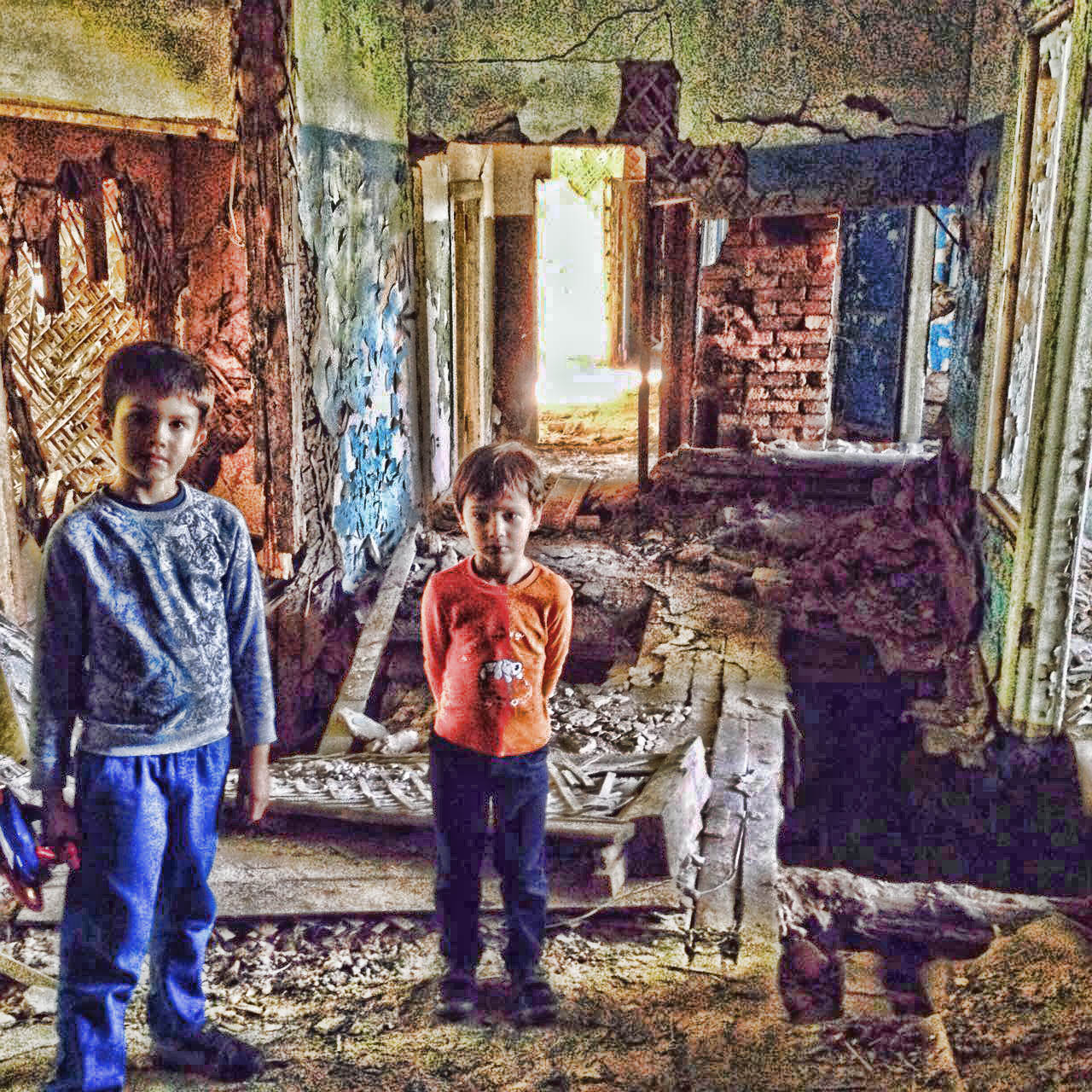 Куда залезли!