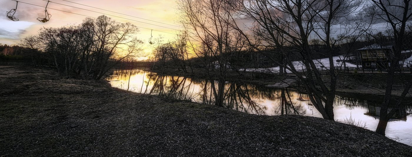 Вечер на Истре.