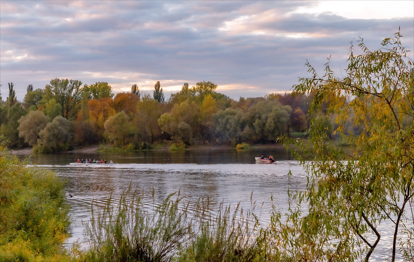 Осень за городом.