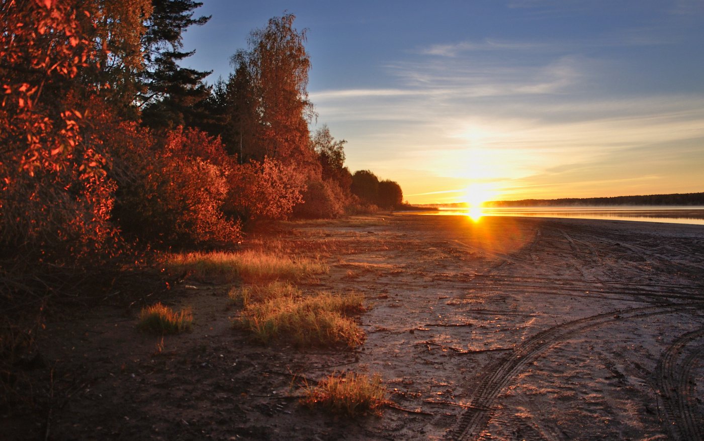 Утро над Рыбинкой.
