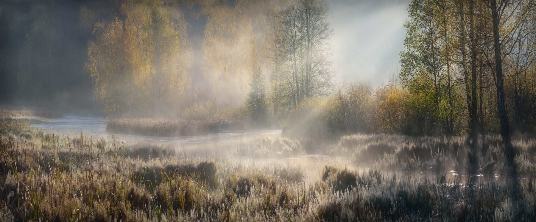 Октябрьское утро на Воронке