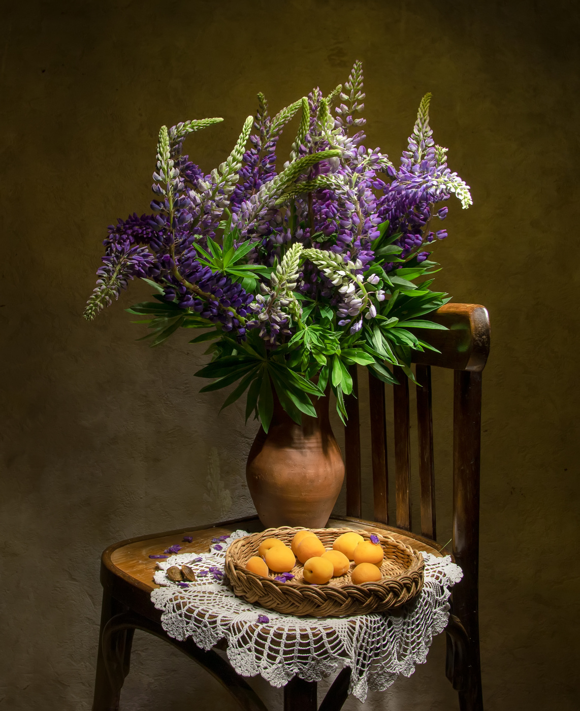 С абрикосами