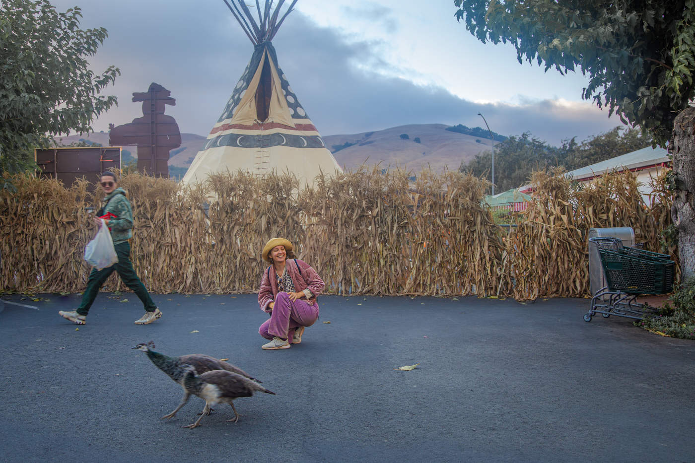 Странное место в Калифорнии.