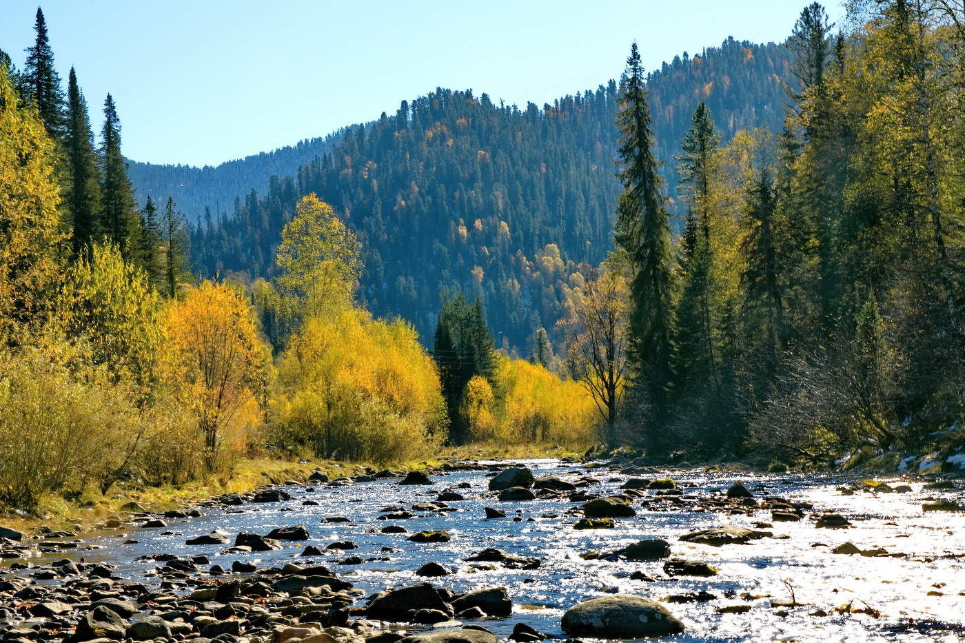 **Речка в горах*