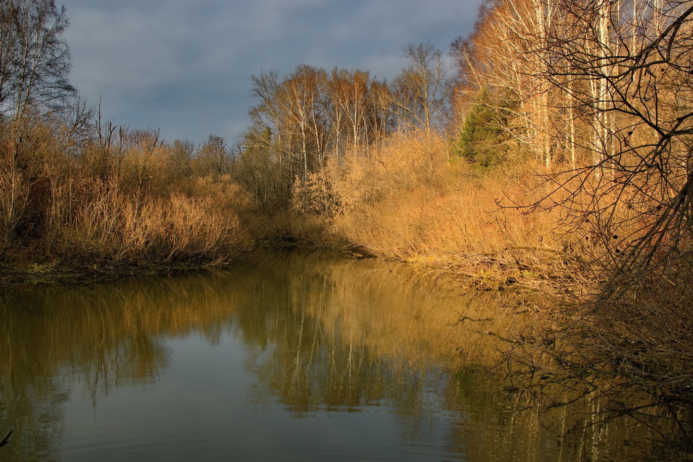 **Октябрьским вечером.*