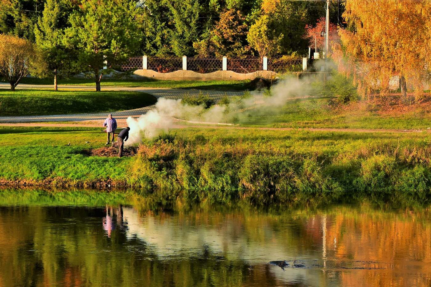Осенние хлопоты ...