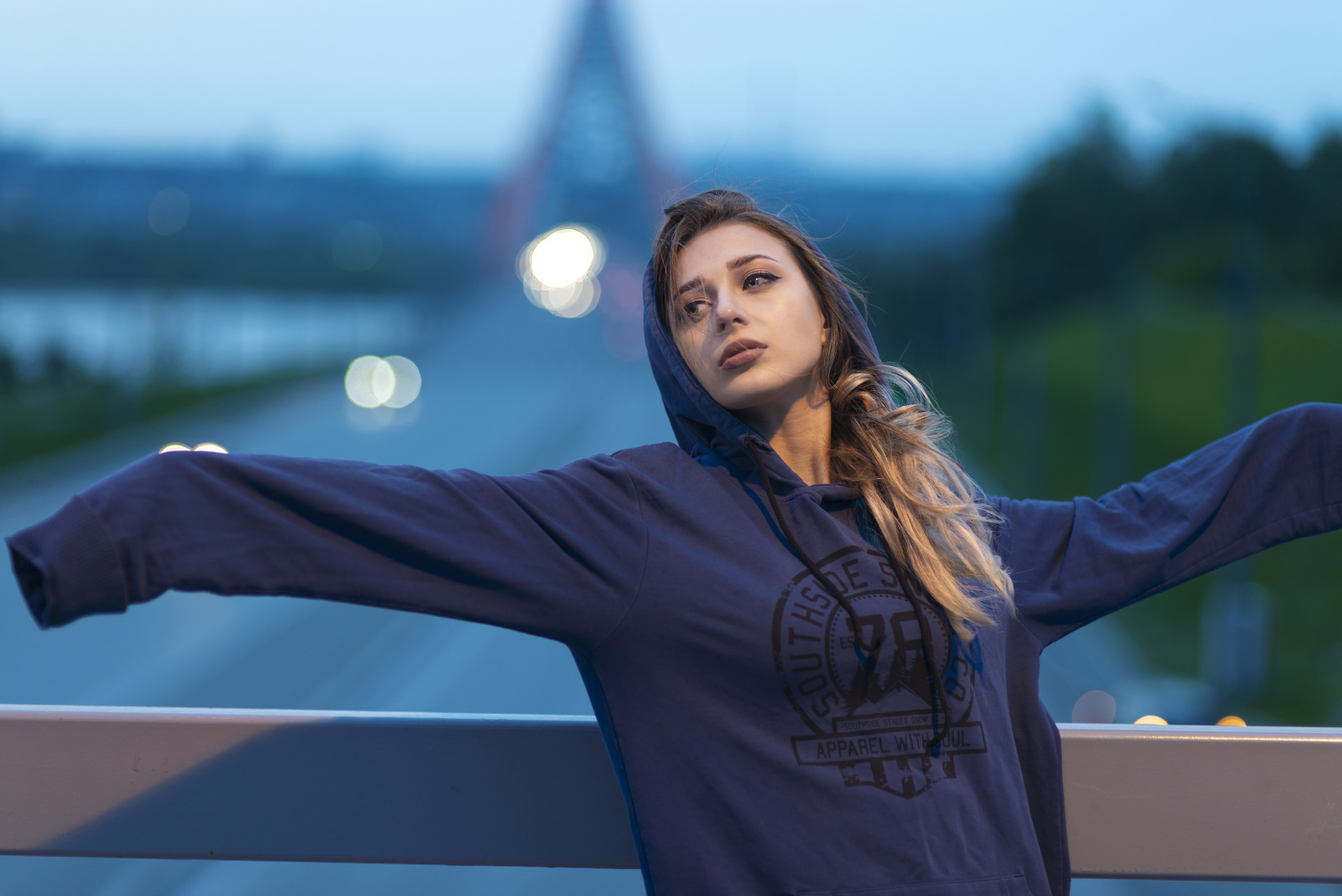 синий вечер