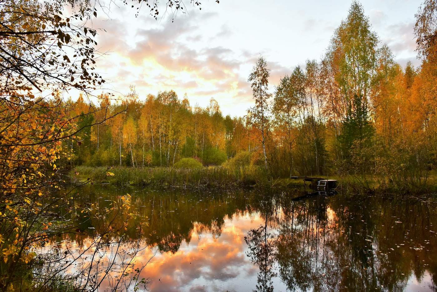 Тихий, осенний вечер ...