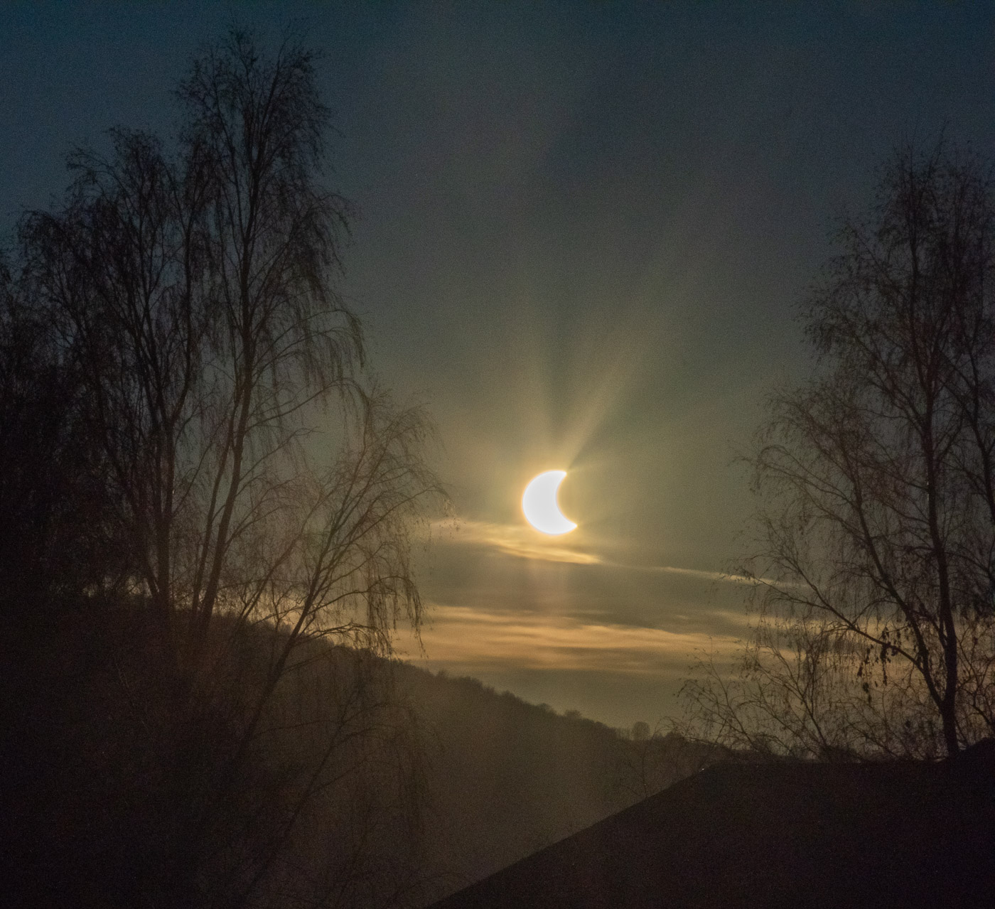 Частичное солнечное затмение