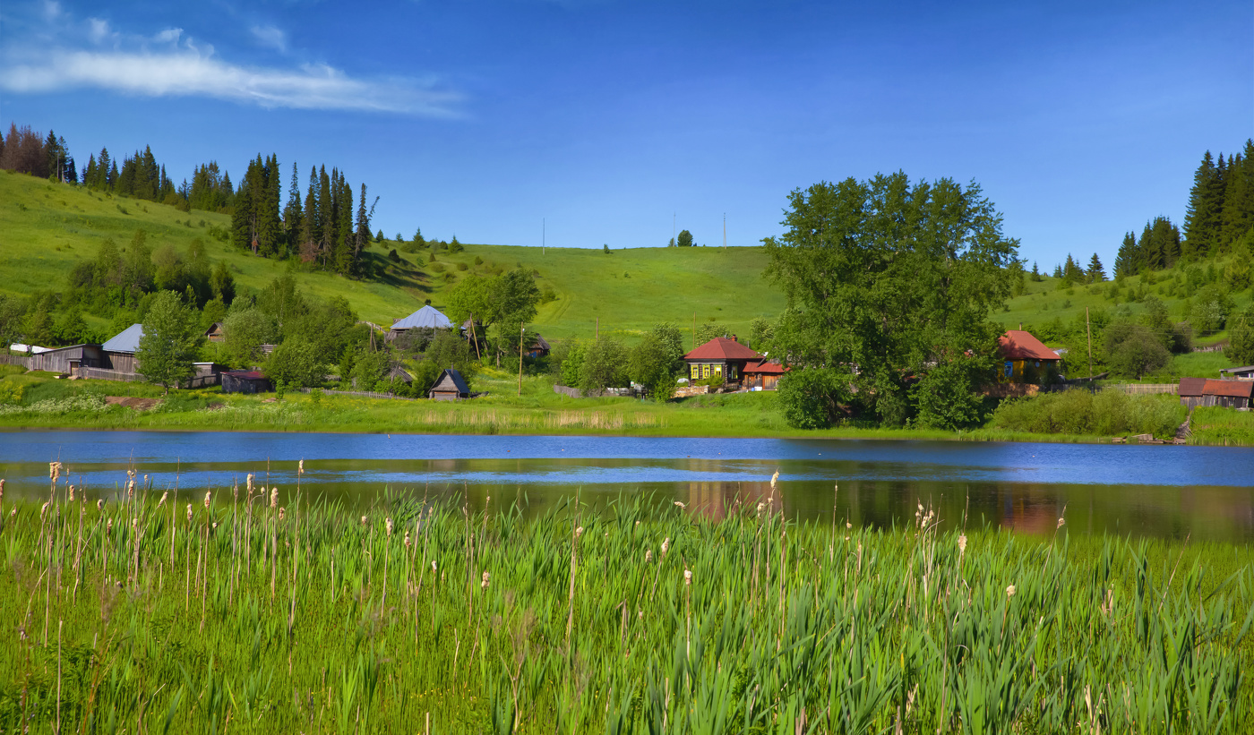 Деревенский пейзаж