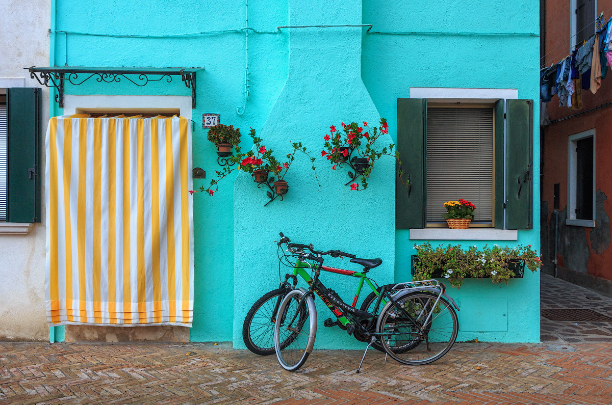 Домик на острове Бурано (фрагмент)