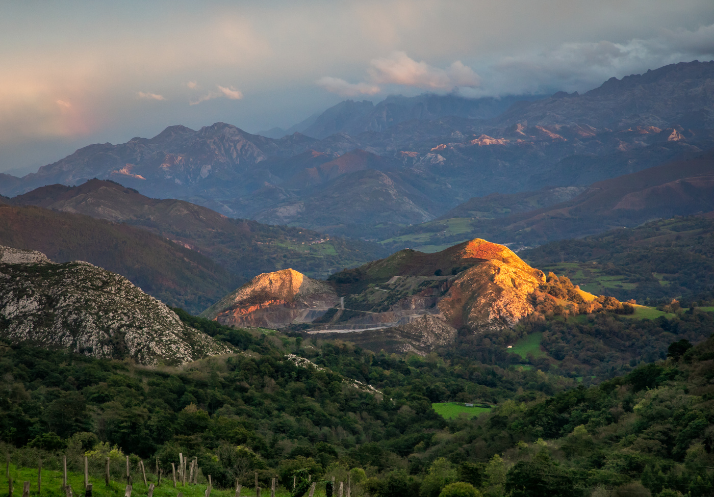 Последние лучи...