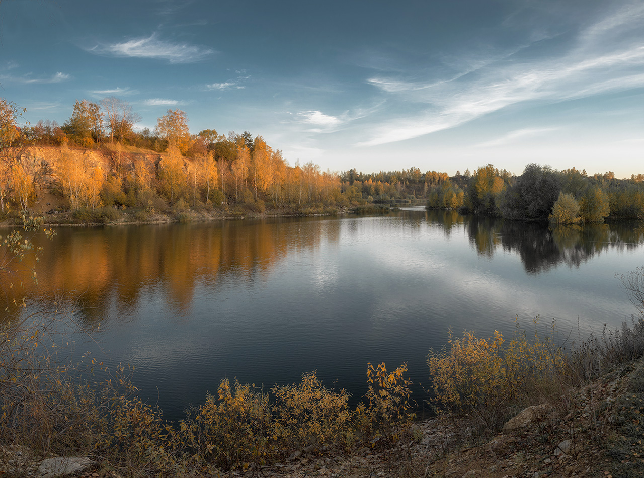 Осенняя тишина.
