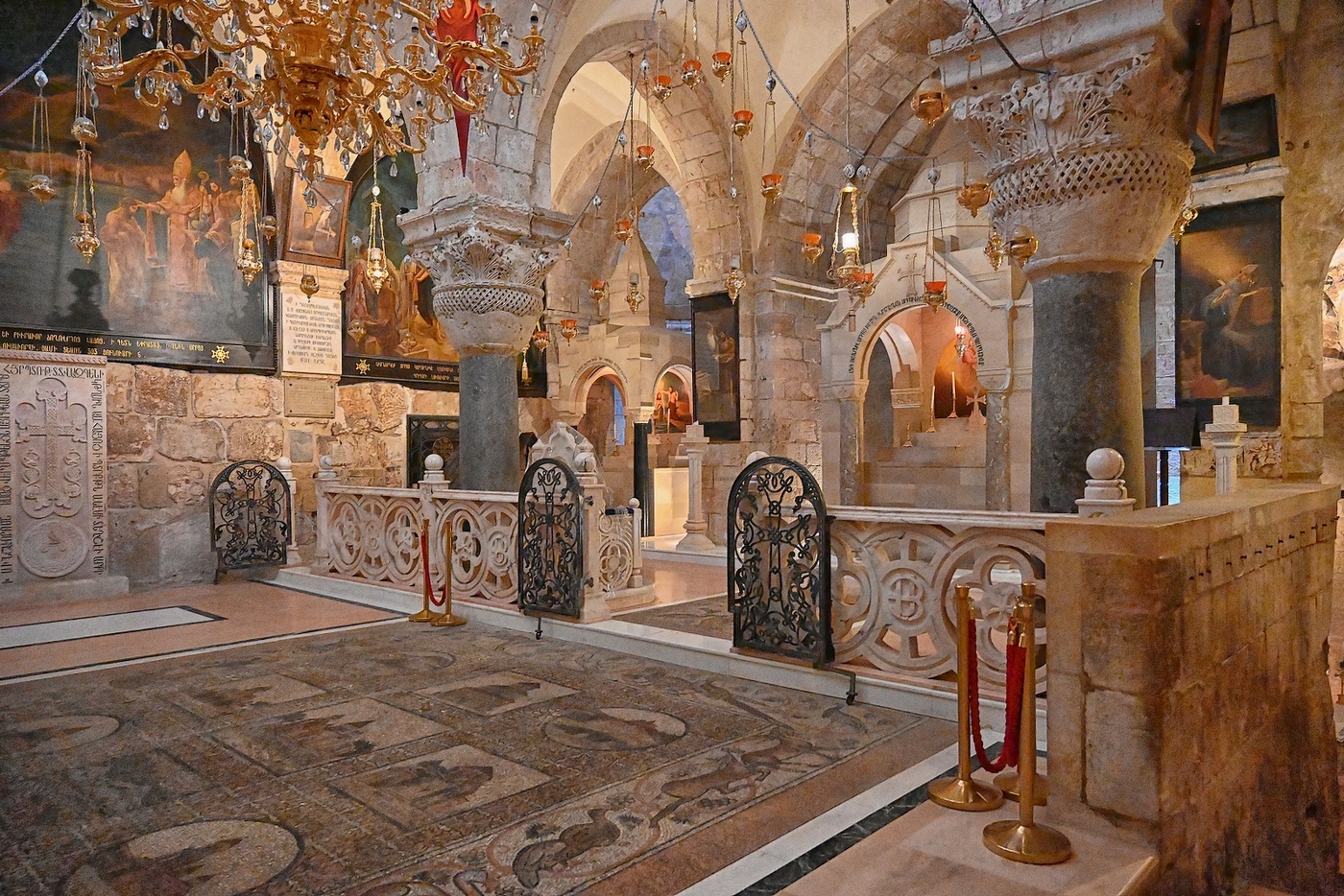 В Храме Гроба Господня