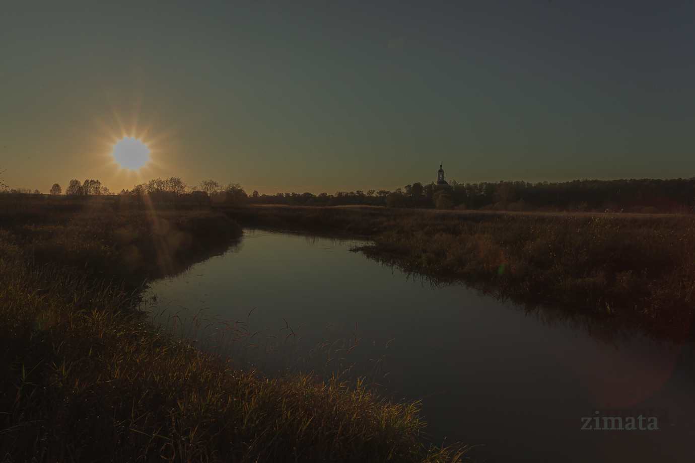вечерний пейзаж