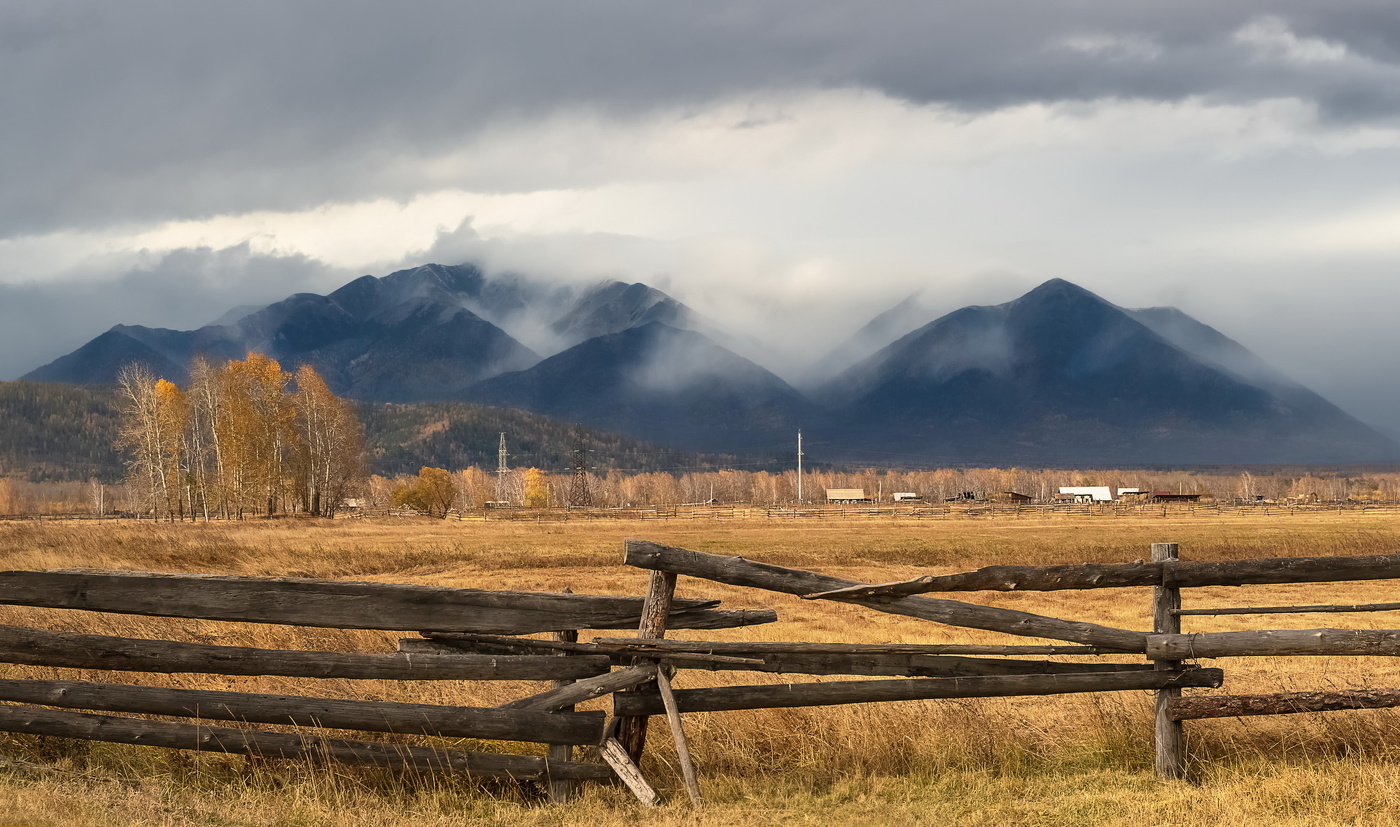 Дождь в Саянах