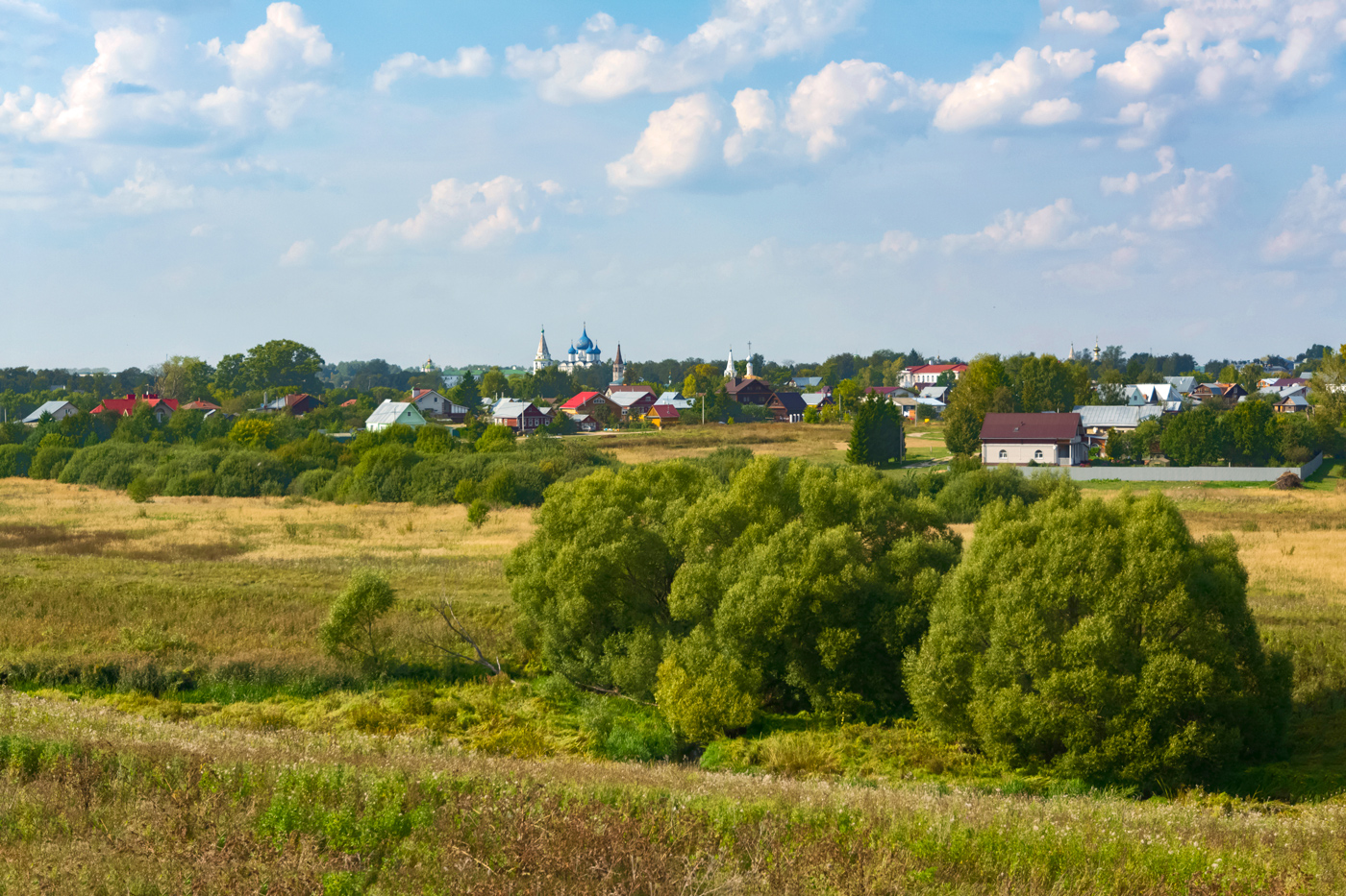 сентябрь, в Суздале