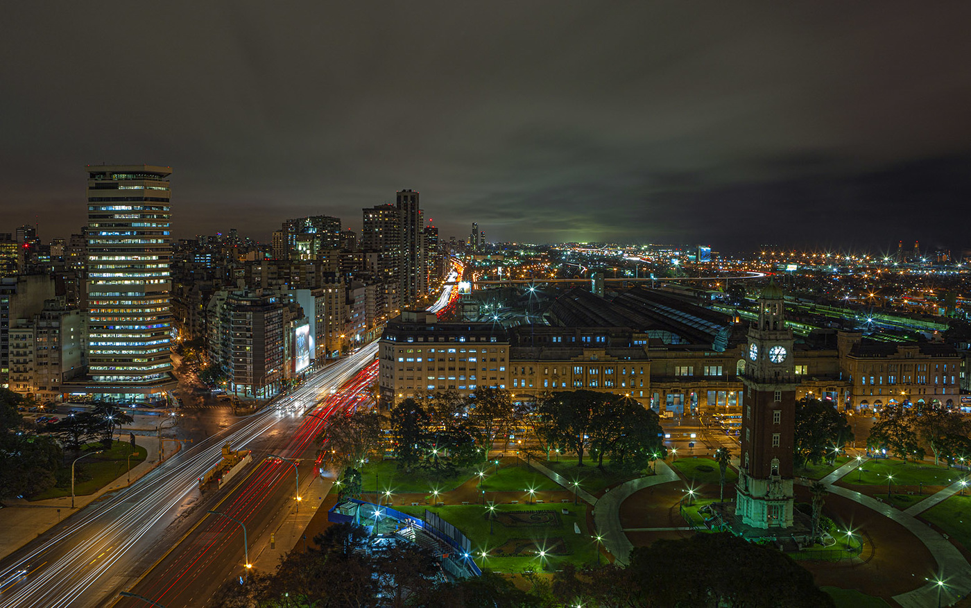 Буэнос-Айрес. Район железнодорожного вокзала