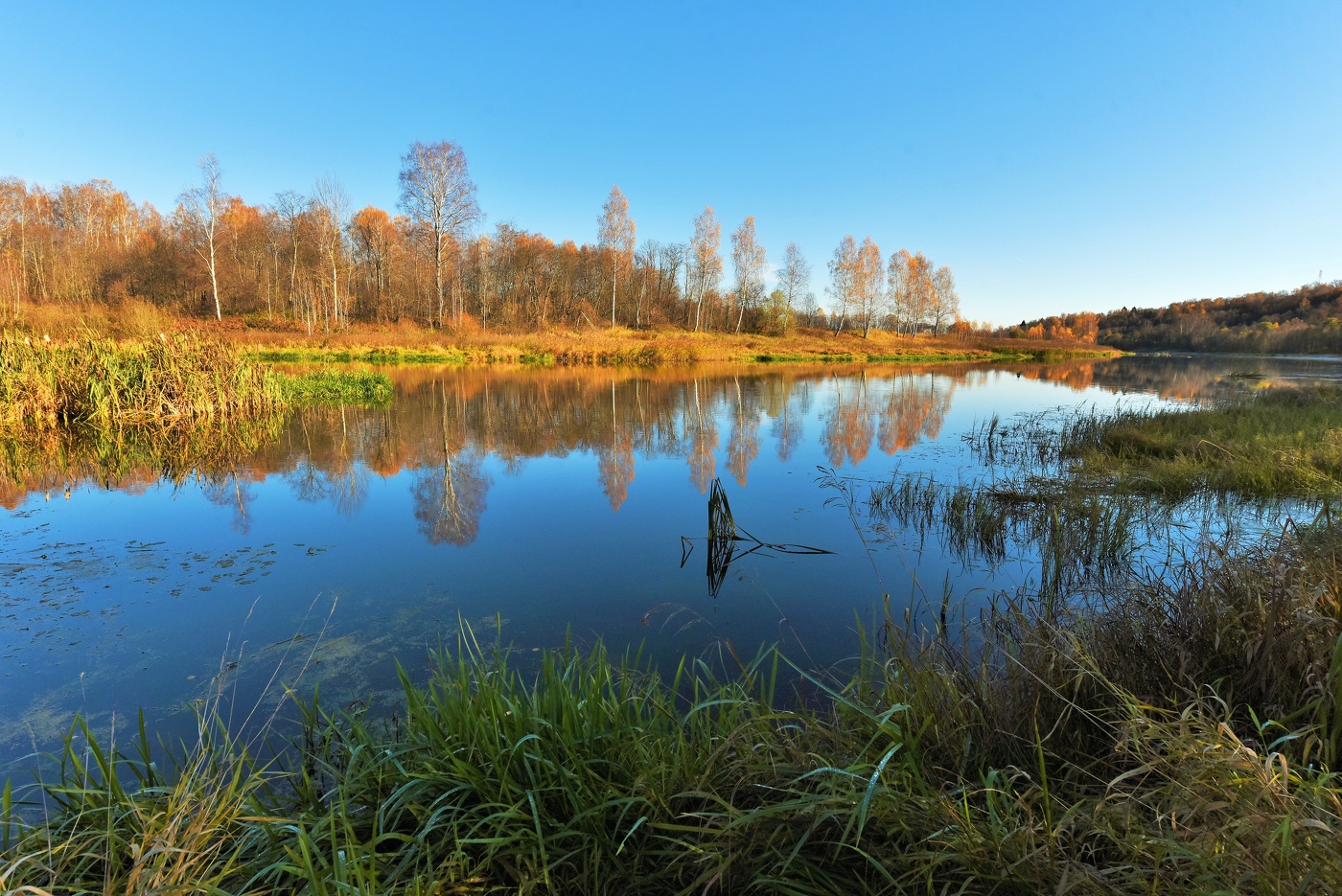 "И тишь - особенная тишь ..."