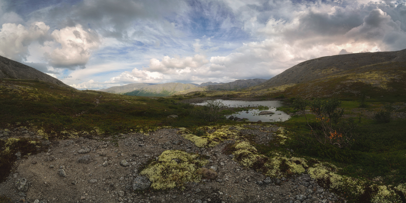 Хибинские просторы. К перевалу