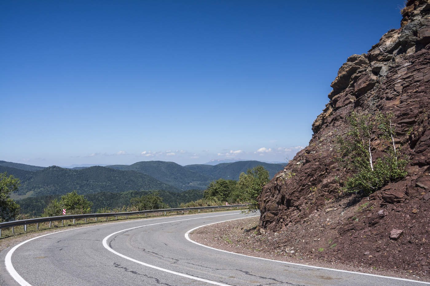 Горная дорога.