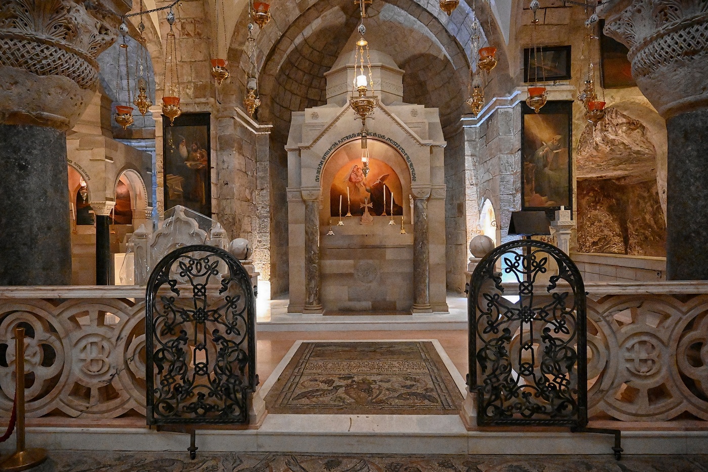 В Храме Гроба Господня