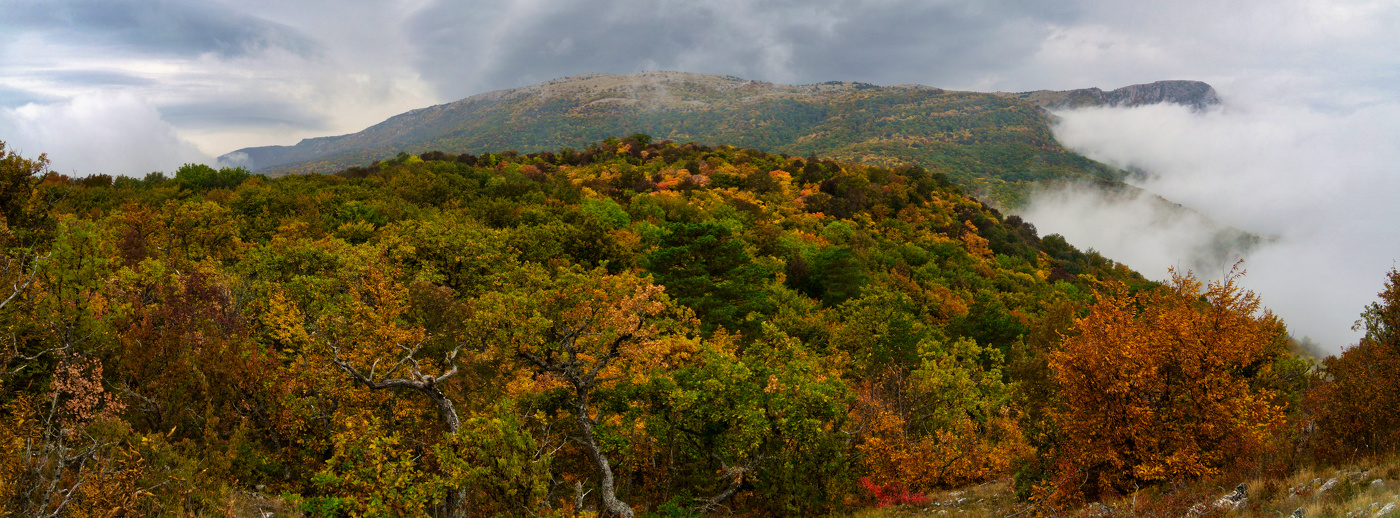 Осень на склонах Бабуган-Яйлы