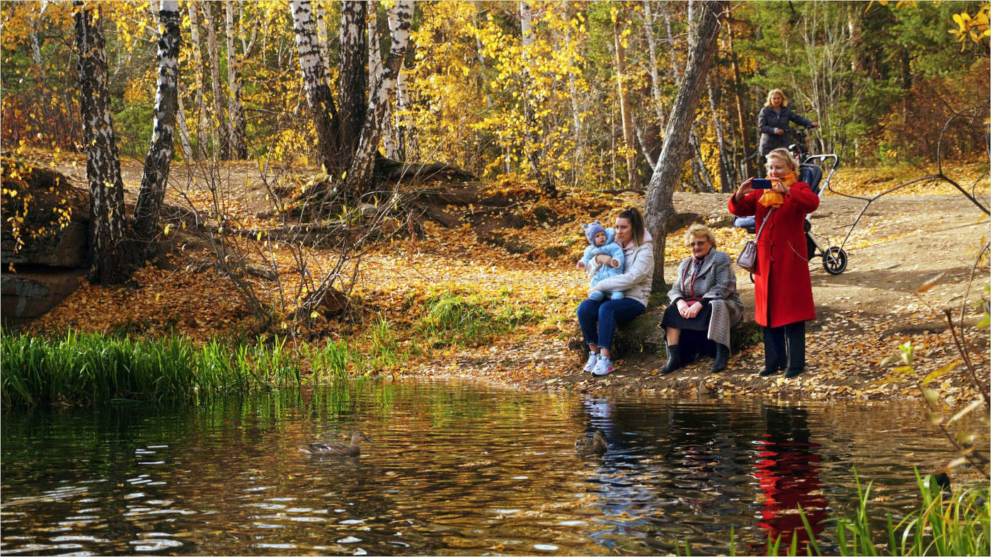 Наслаждаясь осенью