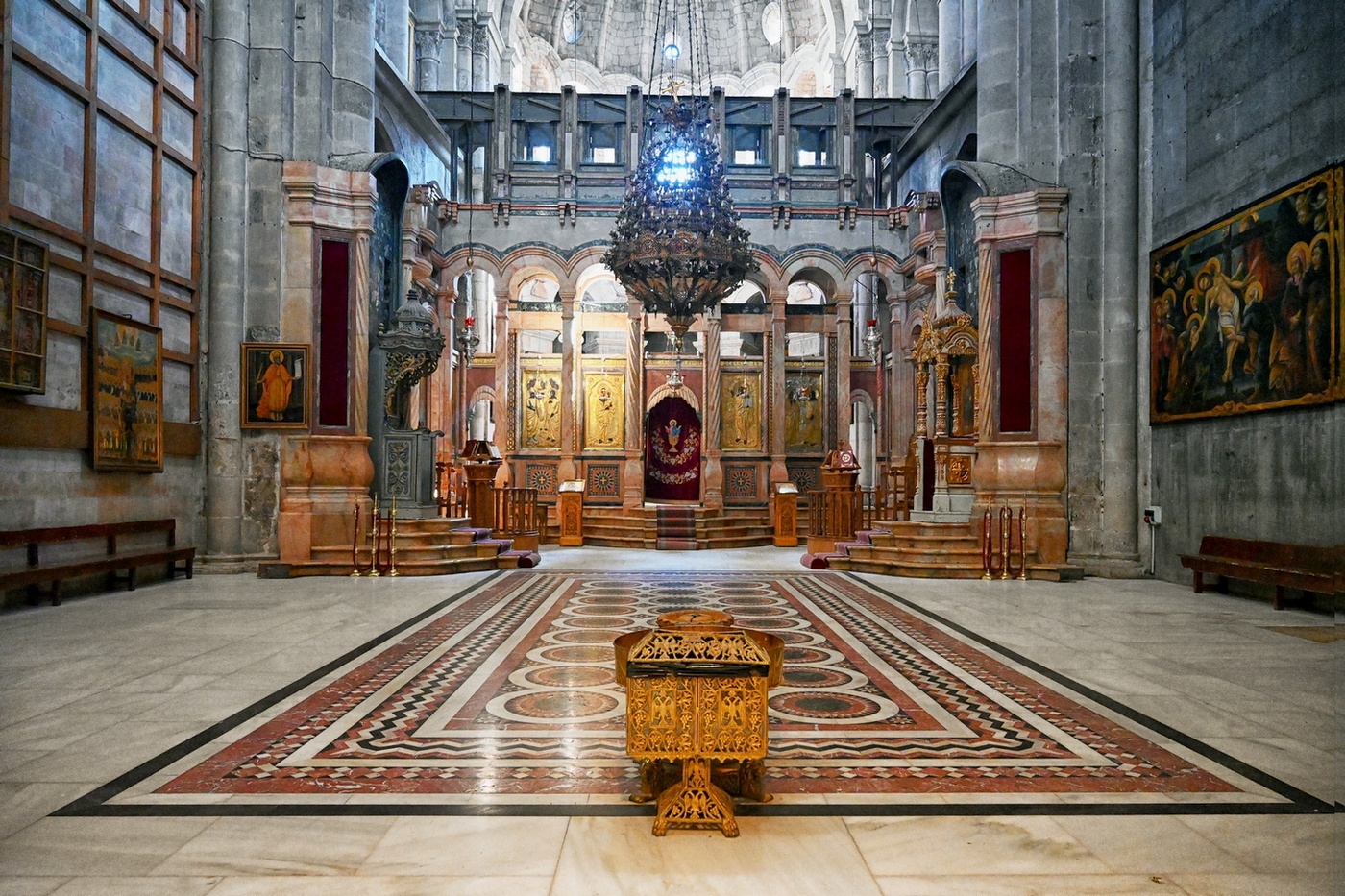 В Храме Гроба Господня