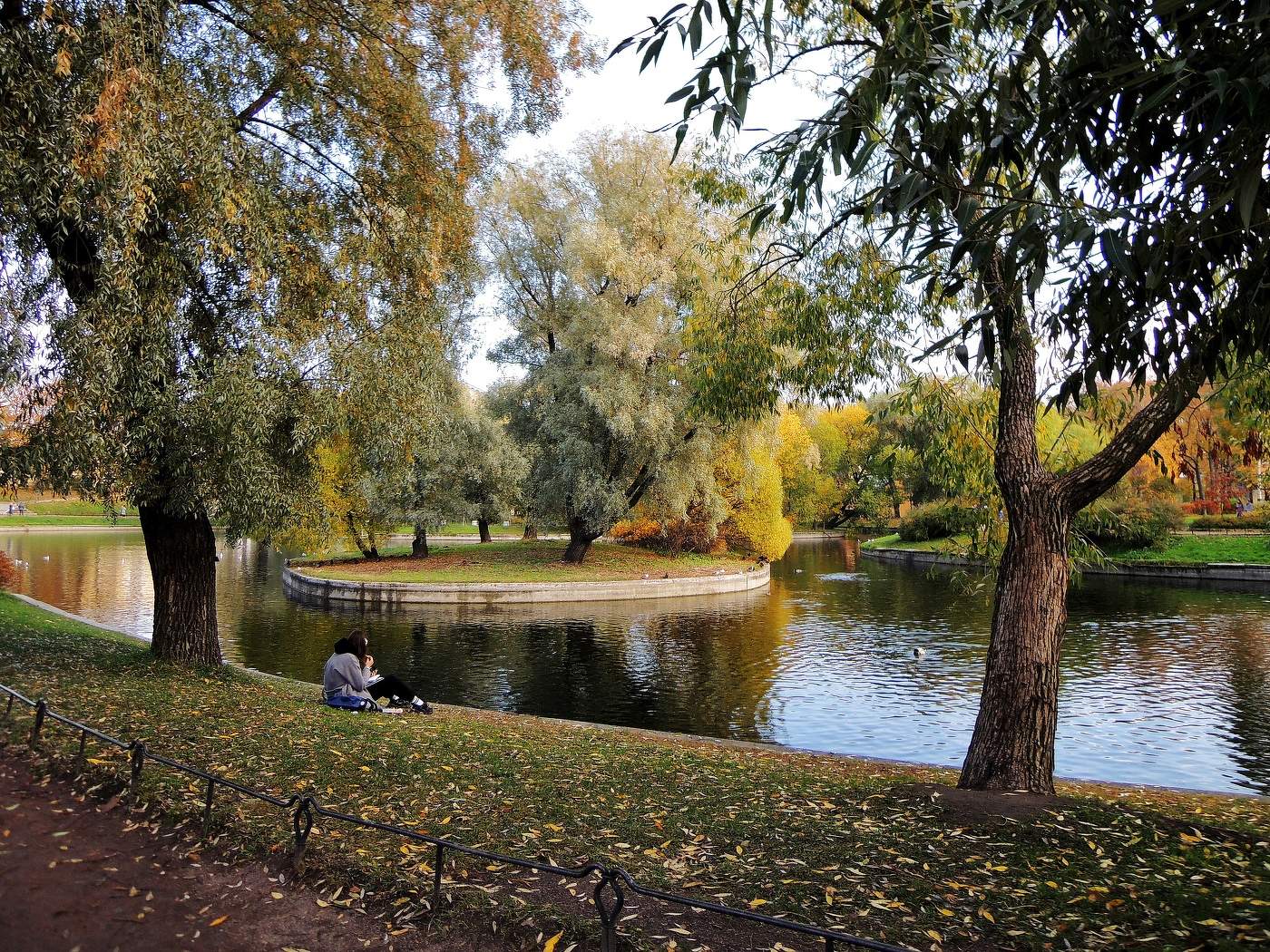 течение времени