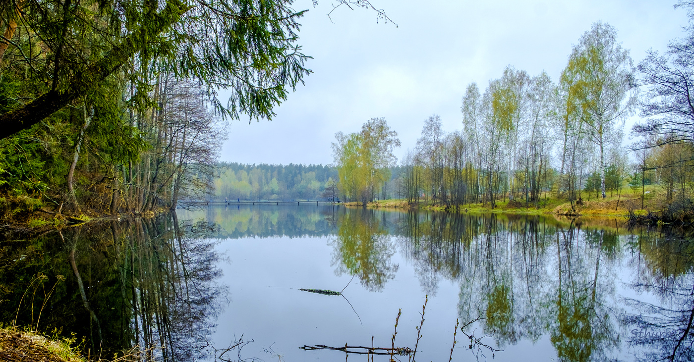 Весенний пейзаж.