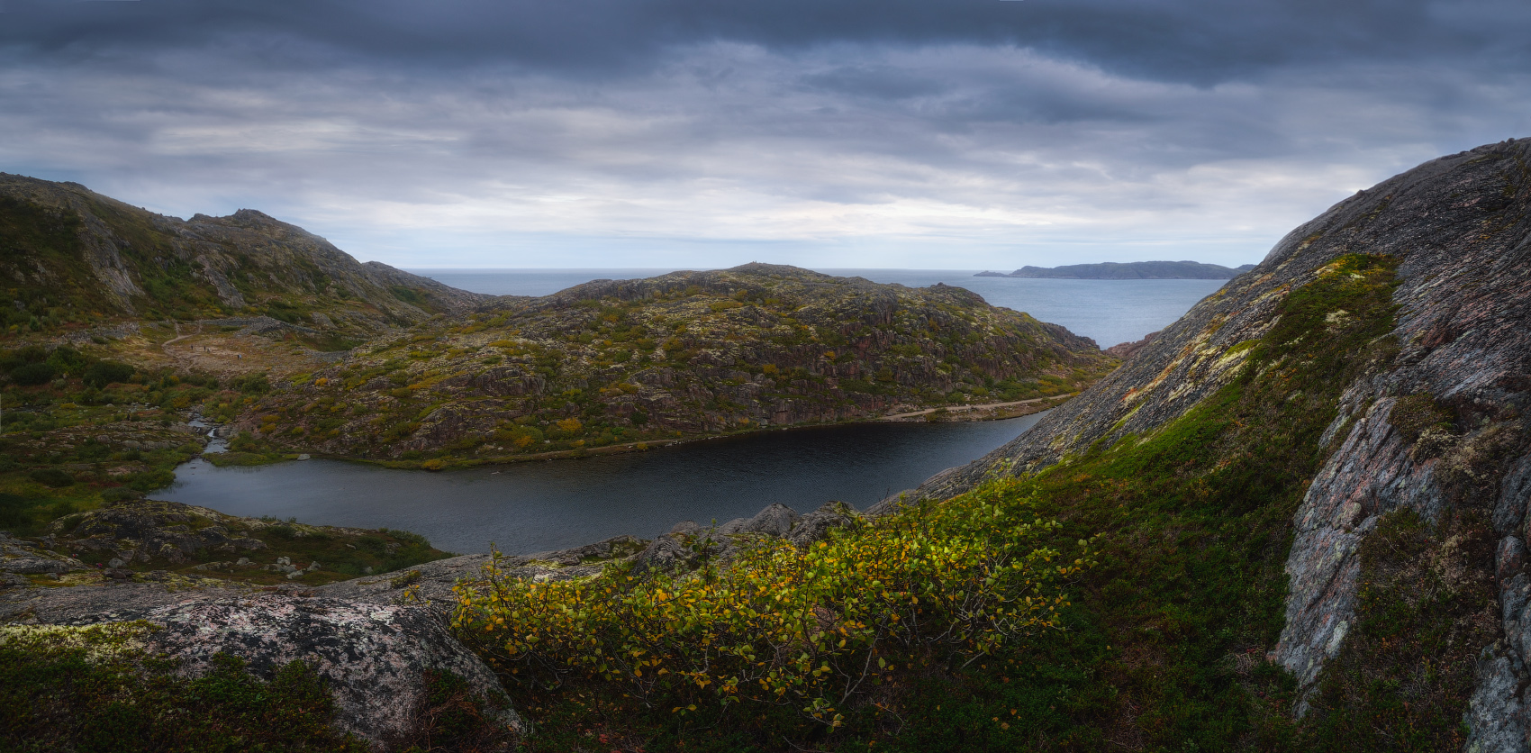 Малое Батарейское озеро и Северный Ледовитый океан