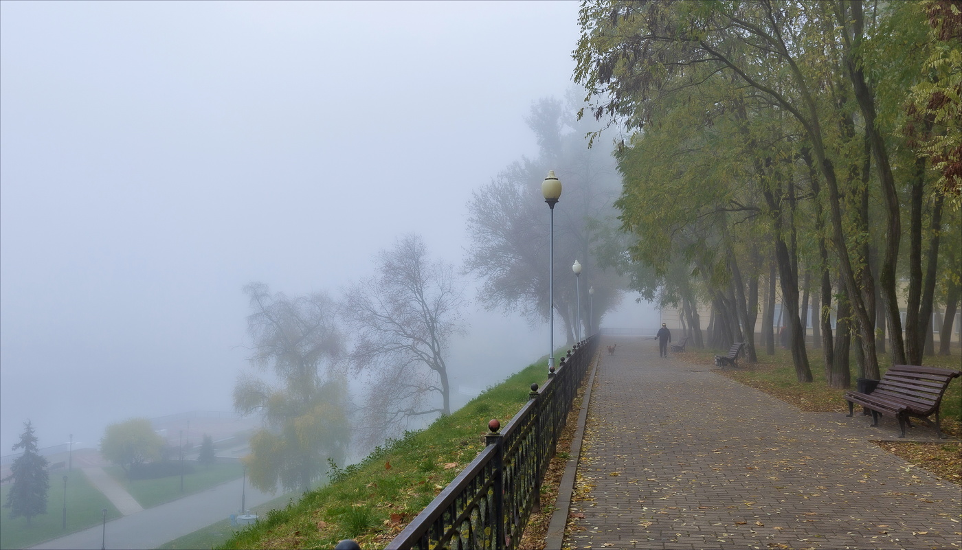 Утро начинается с тумана...