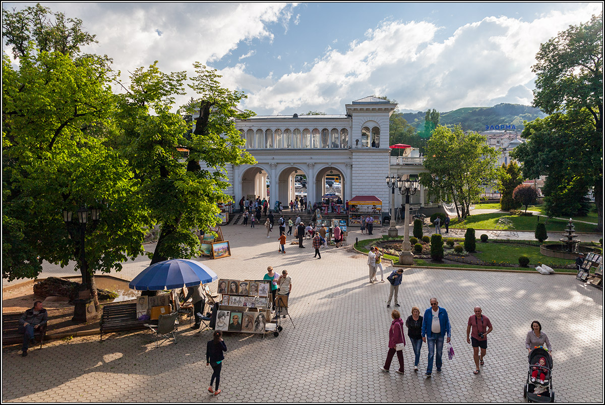 Кисловодск летом.