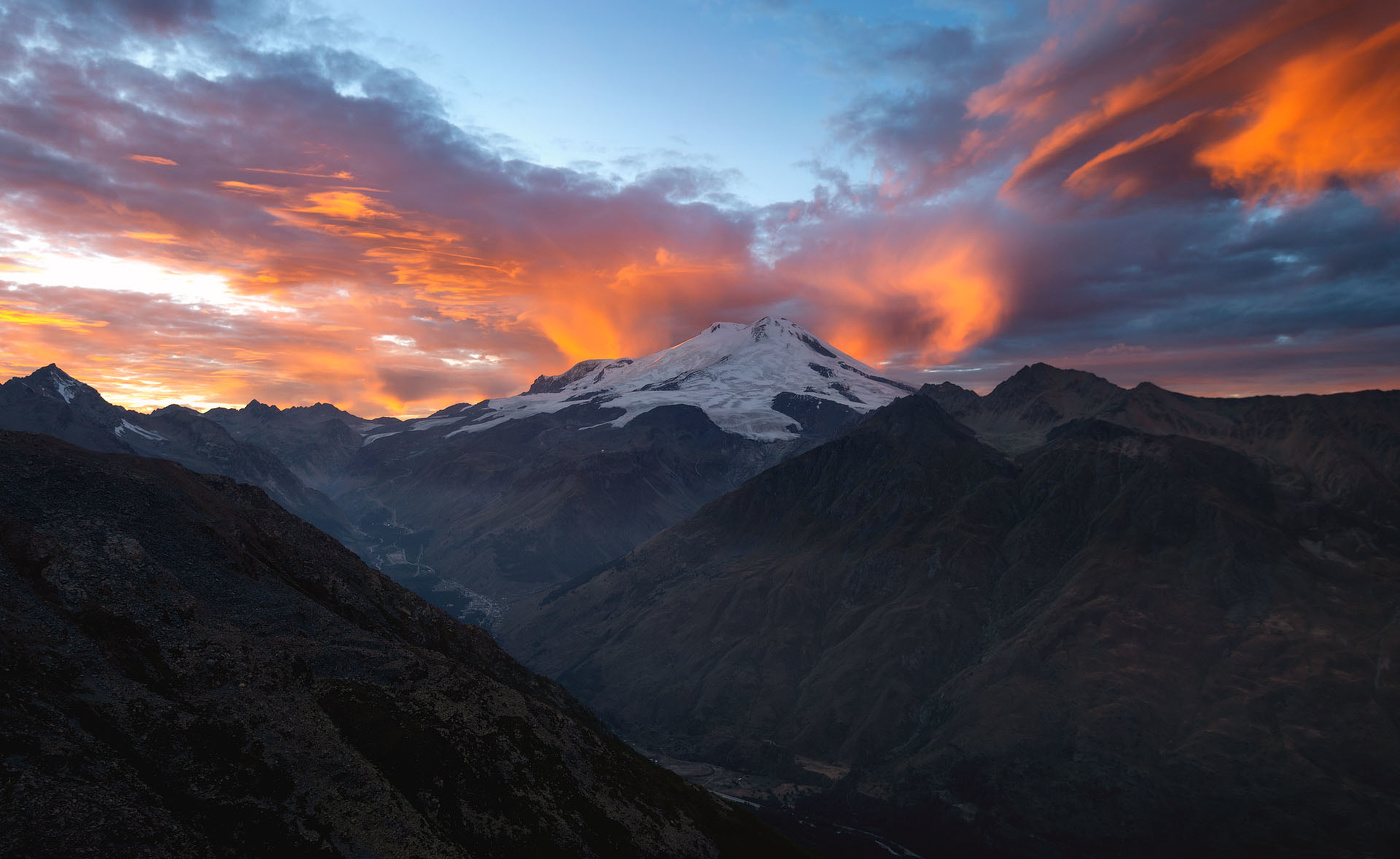 Пожар на Эльбрусе