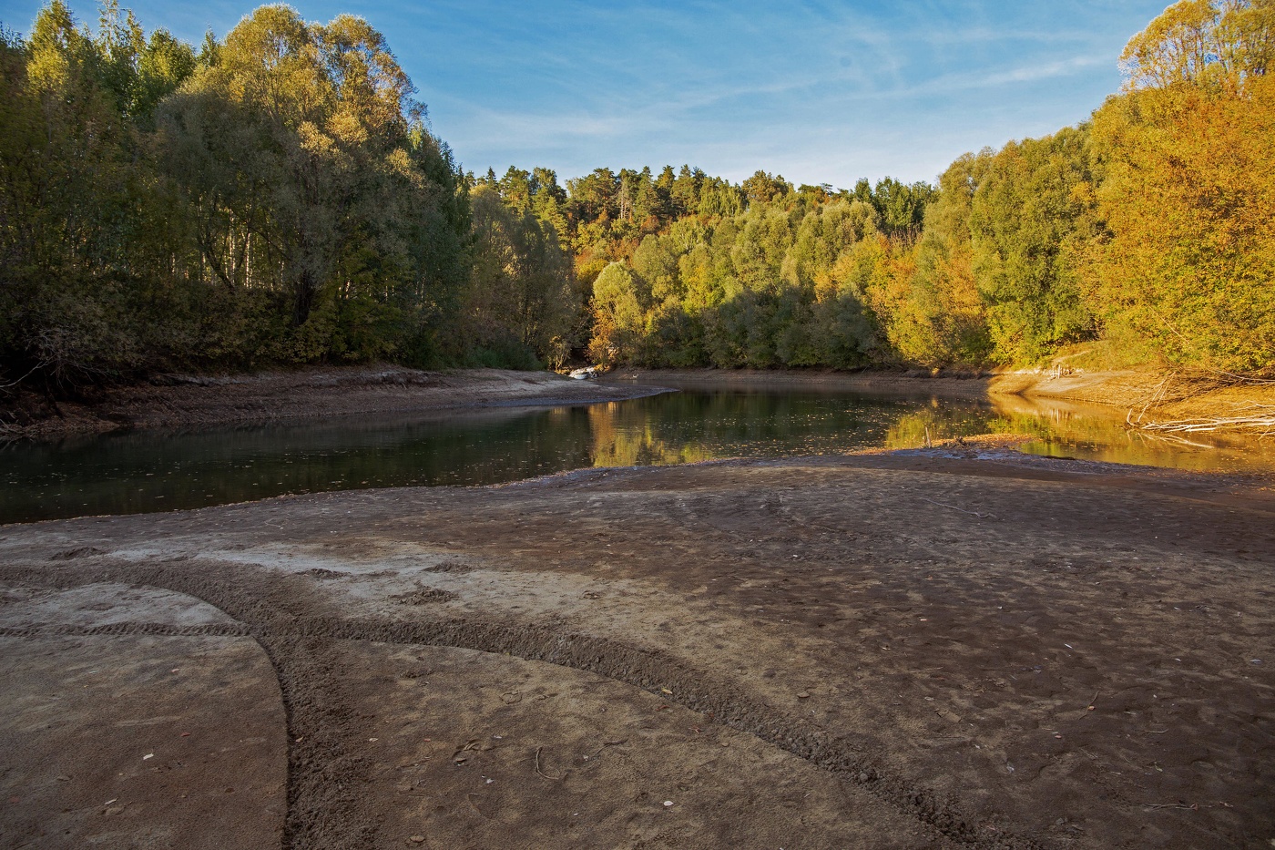 Обмелевшая Казанка