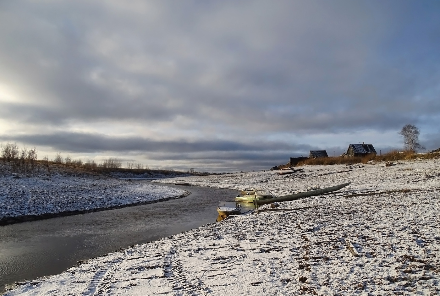 Речушка. Предзимье.